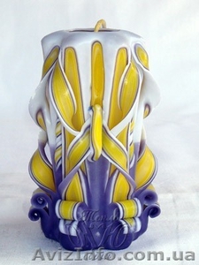 Резные свечи ручной работы #906852