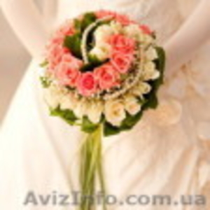 Украшение свадебного мероприятия цветами #898708