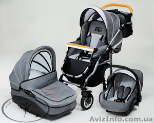 Универсальная коляска Dada Paradiso Group(DPG) Denim 2в1 джинс #896211