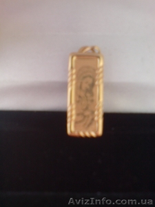 Золотой кулон,  религиозная тематика #898818