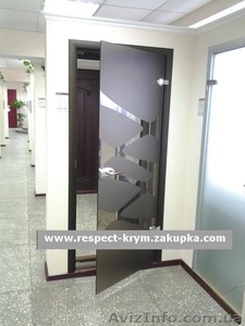 Двери стеклянные #900698