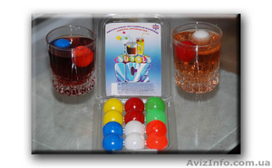 Баббл Айс - многоразовый лед для охлаждения напитков. #900453