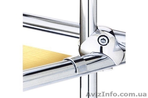 Система Джокер: хромированная труба и фурнитура #897446