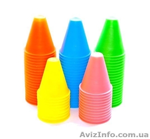 Купить фишки для роликов (фишки для слалома) #900392