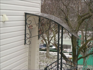 Проектирование,  изготовление,  установка козырьков,  навесов,  автонавесов #904092