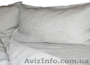 Льняное постельное бельё #902827