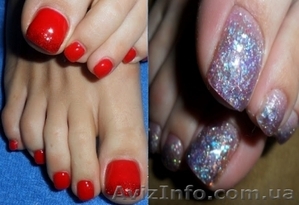 Аппаратный педикюр Ирпень,  маникюр,  покрытие Shellac  #906680