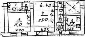 Продам 3 комнатную  квартиру #900313