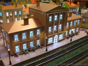 макет железной дороги #896032