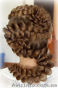 Курсы. Плетение на волосах. Обучение,  сертификат,  помощь в трудоустройстве #906717