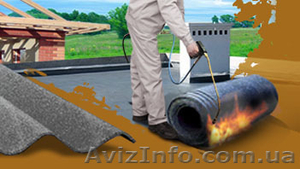 Материалы для кровли, ПВХ-мембраны,  еврорубероид. #893383