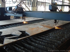 Кислородная порезка листового металла #907032