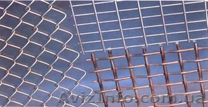 Сетка стальная : сварная,  рифленая,   плетеная. #902551