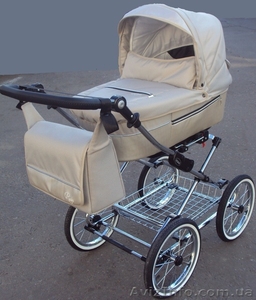 Универсальная коляска Roan Rialto Chrome Lux #896053