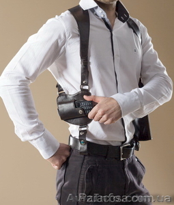 Стильная мужская сумка в форме кобуры #897168