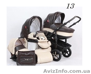 Универсальная коляска Verdi FIO S-Line(лен, кожа) #896213