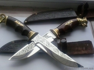 Нож туристический новый #898212