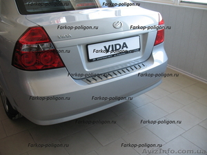Накладки на задний бампер ZAZ Vida с 2012 г. #897523