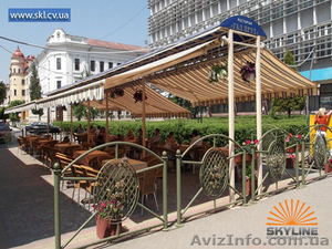 Разборные и стационарные навесы,  тентовые конструкции Черновцы купить #912930