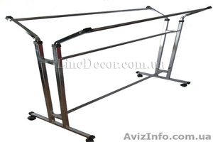  Продам торговельне обладнання,  стійку для одягу подвійну. #920182