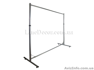 Продам торговельне обладнання стійку одно ярусну сірого кольору  #920185