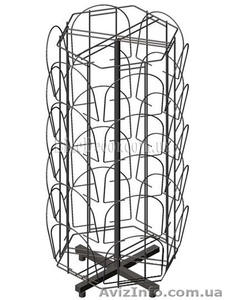 Торговельне обладнання,  стійка під шапки металева  #920195