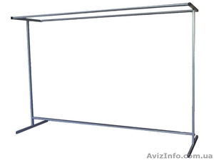 Стойка для одежды для химчисток и магазинов секонд-хенд. #915307