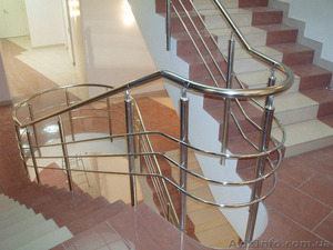 Лестница из нержавейки #918713