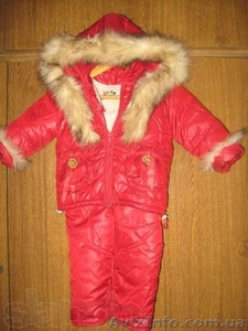 Зимний комбинезон на девочку #918868