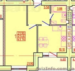 Своя 1-к кв. в новом сданном доме на Алексеевке #915365