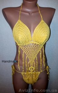 Купальник с бахромой #915390