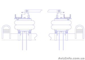 Пневмоподвески на Sprinter,  LT,  Movano,  ГАЗель,  Vito,  Trafic и т.д. #911432