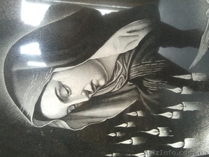 (Памятники гранитныe(художствeнныe работы на кладбищаx) #911207