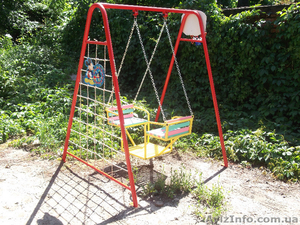 Качеля-комплекс 4 в 1 уличная  #915400