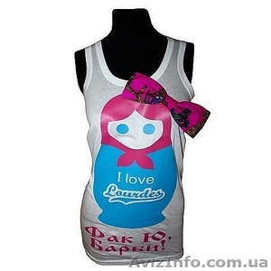 Майки в стиле Лурдес,  Матрешка #913069