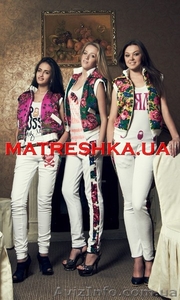 Жилетка теплая из платка в стиле Лурдес,  Матрешка #913101