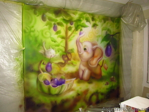 Художественный ремонт - фрески,  росипсь стен,  декоративные штукатурки. #910068