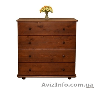 Комод,  Дерево,  Кд- 125,  Скиф,  из массива хвойных пород деревьев. #916687