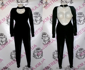 Комбинезон из велюра #913105