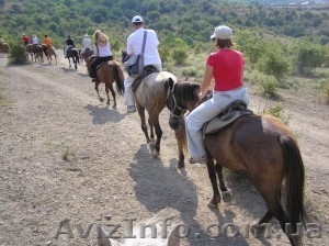 Конные походы в Горном Алтае. База отдыха Лазурит. Маршрут. #921904