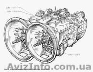 КПП МАЗ  с делителем  #908433