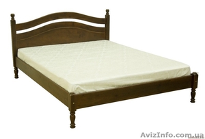 Кровать,  деревянная,  Лк- 108,  Скиф,  из массива хвойных пород деревьев.  #916652