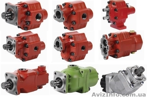 гидравлические насосы,  аксиальные,  поршневые,  шестеренчатые. #919206