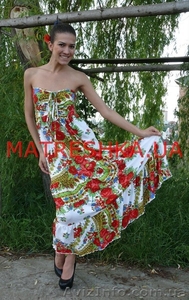 Платье трикотажное в стиле Лурдес,  Матрешка #913075