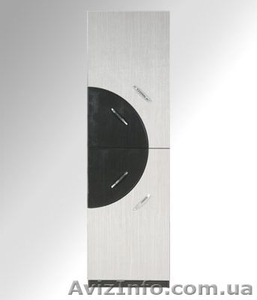 Шкаф,  Пенал,  МС Орбита Пенал-3П (Компанит), для дома и офисов.  МС Пенал-3П (прав #912789