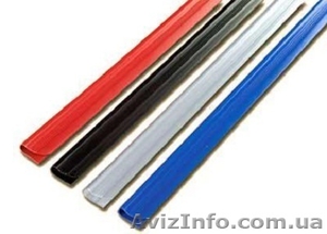 Планка-зажим 5мм (желтый,  красный,  зеленый),  уп/100шт.  #913888