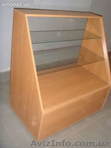 Продам торговые витрины с ДСП в хорошем состоянии #915406