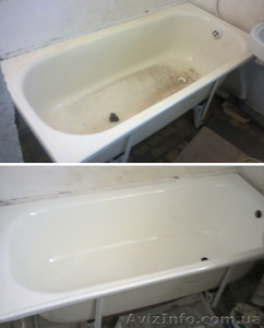 Жидким акрилом реставрировать ванну #921242