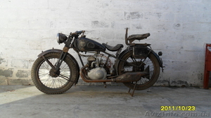 Мотоцикл NSU 1937 года выпуска #915271