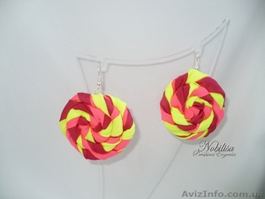 Неоновые серьги #917381